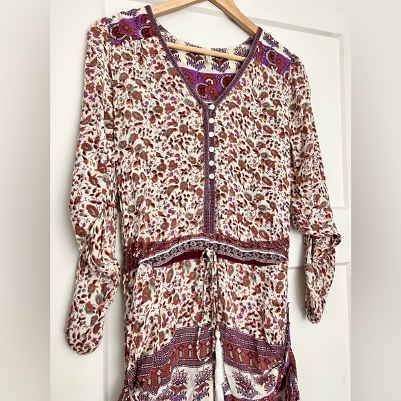 Spell Gypsy Love Playsuit Romper ~ Berry | 8 - Picture 2 of 16